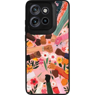 Coque Motorola Moto S50 - Silicone rigide noir Womens day 2026 8