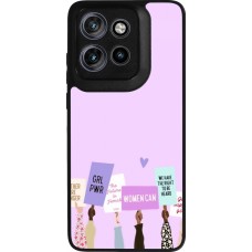 Motorola Moto S50 Case Hülle - Silikon schwarz Womens day 2026 9
