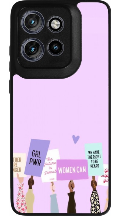 Motorola Moto S50 Case Hülle - Silikon schwarz Womens day 2026 9