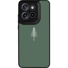 Coque Motorola Moto S50 - Silicone rigide noir Christmas 22 minimalist tree