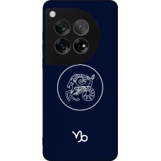 OnePlus 12 Case Hülle - Silikon schwarz Astrologie Steinbock
