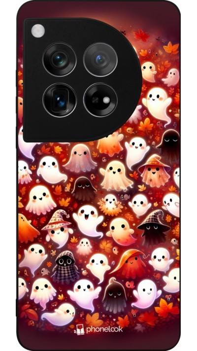 OnePlus 12 Case Hülle - Silikon schwarz Gespenster Herbst niedlich