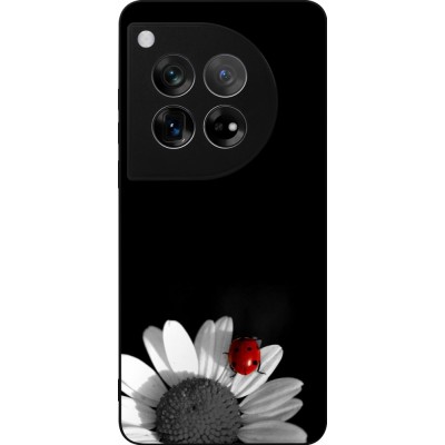 OnePlus 12 Case Hülle - Silikon schwarz Black and white Cox