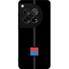 Coque OnePlus 12 - Silicone rigide noir Canton TI noir