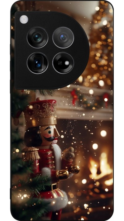 OnePlus 12 Case Hülle - Silikon schwarz Christmas 25 Xmas Nutcracker