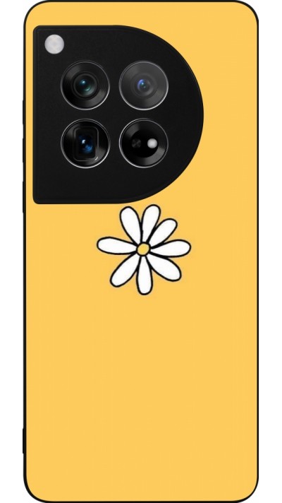 OnePlus 12 Case Hülle - Silikon schwarz Easter 2023 daisy