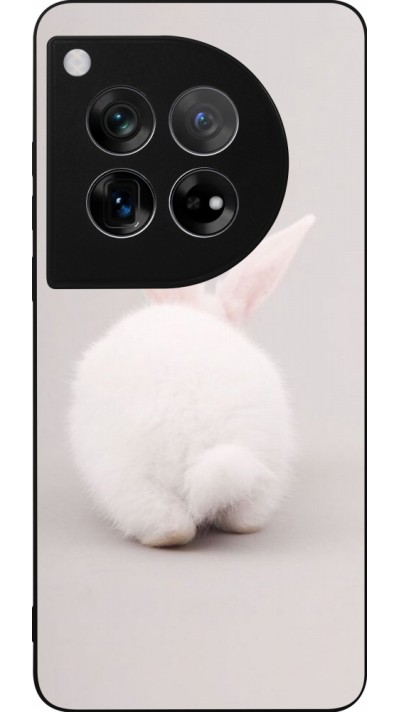 OnePlus 12 Case Hülle - Silikon schwarz Easter 2024 bunny butt