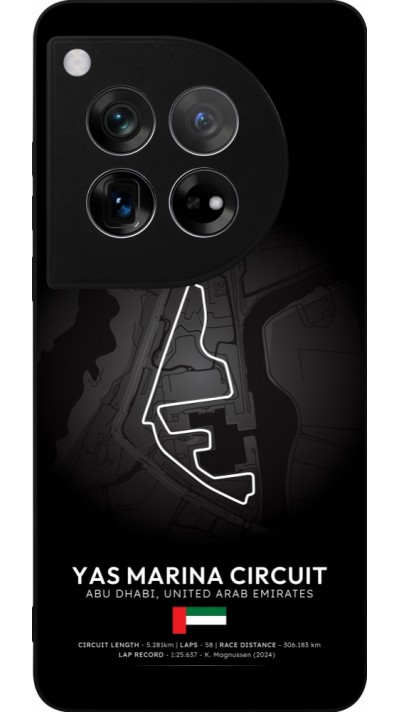 OnePlus 12 Case Hülle - Silikon schwarz F1 Track 2025 Abu Dhabi