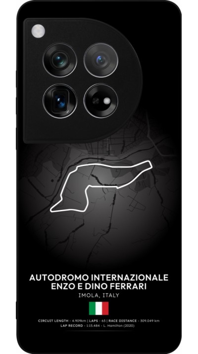 OnePlus 12 Case Hülle - Silikon schwarz F1 Track 2025 Emilia-Rogmana