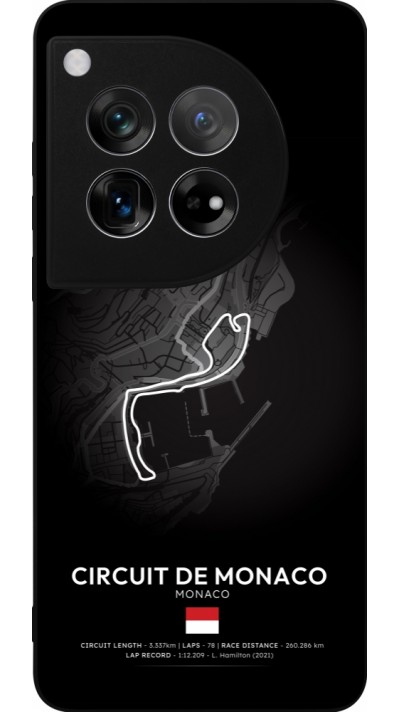 OnePlus 12 Case Hülle - Silikon schwarz F1 Track 2025 Monaco