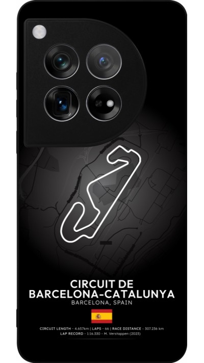 OnePlus 12 Case Hülle - Silikon schwarz F1 Track 2025 Spain