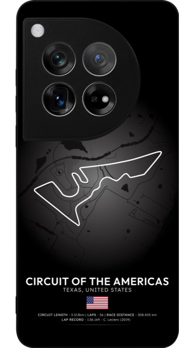OnePlus 12 Case Hülle - Silikon schwarz F1 Track 2025 United States