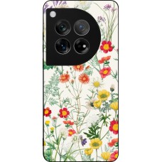 OnePlus 12 Case Hülle - Silikon schwarz Flora Botanical Wildlife