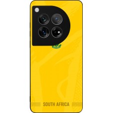 Coque OnePlus 12 - Silicone rigide noir Maillot de football Afrique du Sud 2026 personnalisable