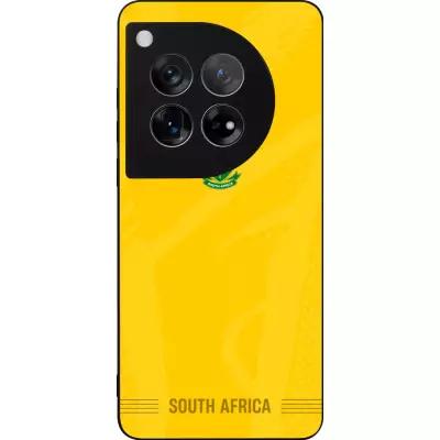 OnePlus 12 Case Hülle - Silikon schwarz Südafrika 2026 personalisierbares Fussballtrikot