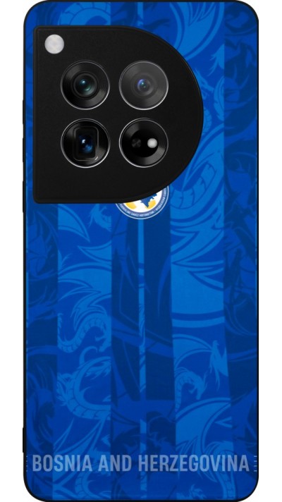 OnePlus 12 Case Hülle - Silikon schwarz Bosnien und Herzegowina 2026 personalisierbares Fussballtrikot