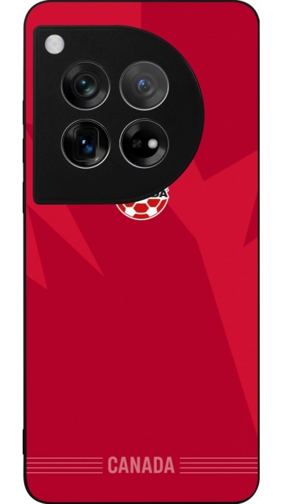 OnePlus 12 Case Hülle - Silikon schwarz Kanada 2026 personalisierbares Fussballtrikot