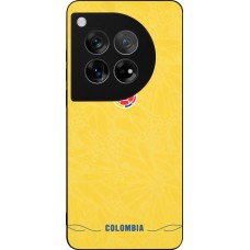 Coque OnePlus 12 - Silicone rigide noir Maillot de football Colombie 2026 personnalisable