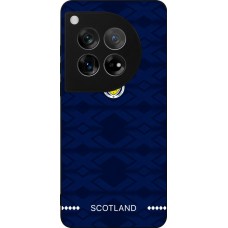 Coque OnePlus 12 - Silicone rigide noir Maillot de football Ecosse 2026 personnalisable