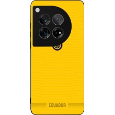 OnePlus 12 Case Hülle - Silikon schwarz Ecuador 2026 personalisierbares Fussballtrikot