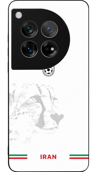OnePlus 12 Case Hülle - Silikon schwarz Iran 2026 personalisierbares Fussballtrikot