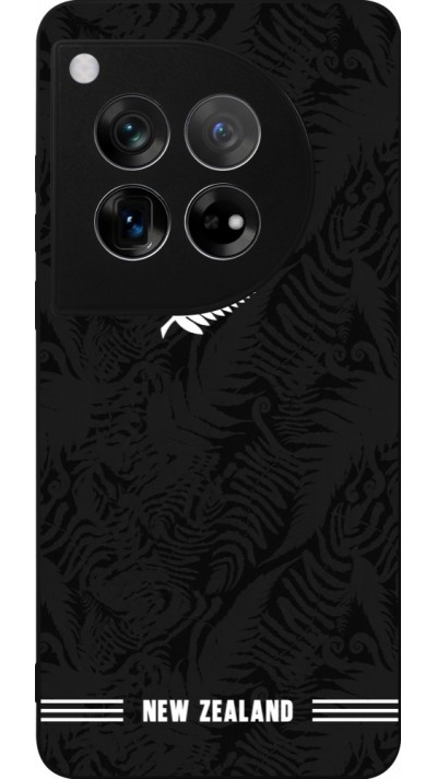 OnePlus 12 Case Hülle - Silikon schwarz Neuseeland 2026 personalisierbares Fussballtrikot