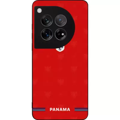 OnePlus 12 Case Hülle - Silikon schwarz Panama 2026 personalisierbares Fussballtrikot
