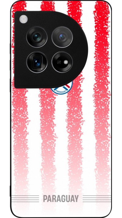 OnePlus 12 Case Hülle - Silikon schwarz Paraguay 2026 personalisierbares Fussballtrikot