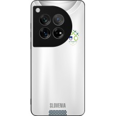 OnePlus 12 Case Hülle - Silikon schwarz Fussballtrikot Slowenien