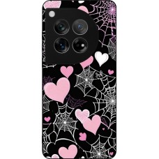 OnePlus 12 Case Hülle - Silikon schwarz Halloween 2024 girly