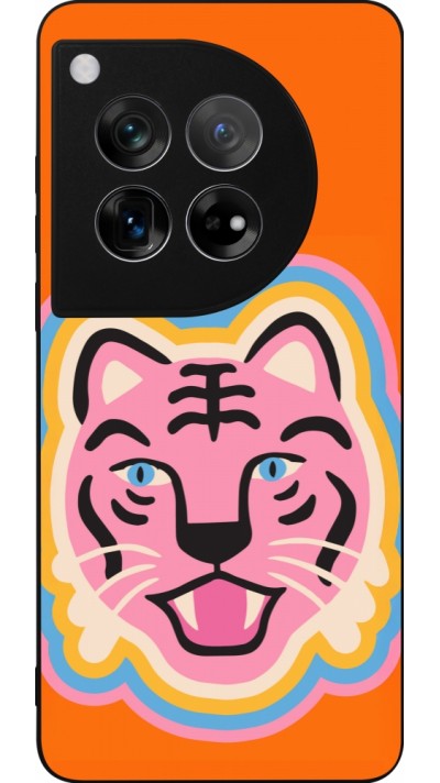 OnePlus 12 Case Hülle - Silikon schwarz Lion colors 2026
