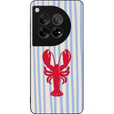 Coque OnePlus 12 - Silicone rigide noir Red lobster 2026