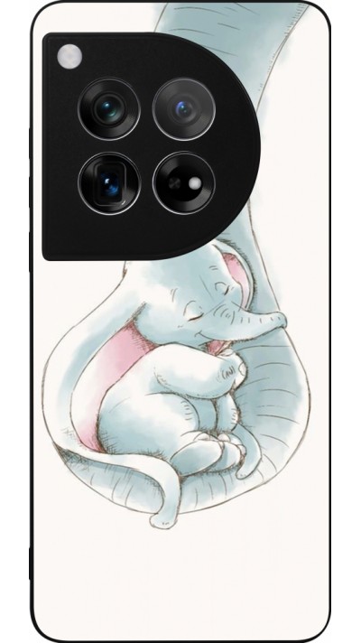 OnePlus 12 Case Hülle - Silikon schwarz Mom 1903