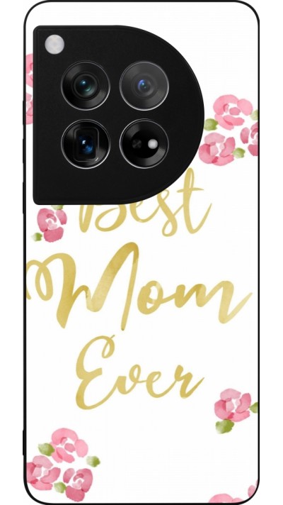 OnePlus 12 Case Hülle - Silikon schwarz Mom 2024 best Mom ever