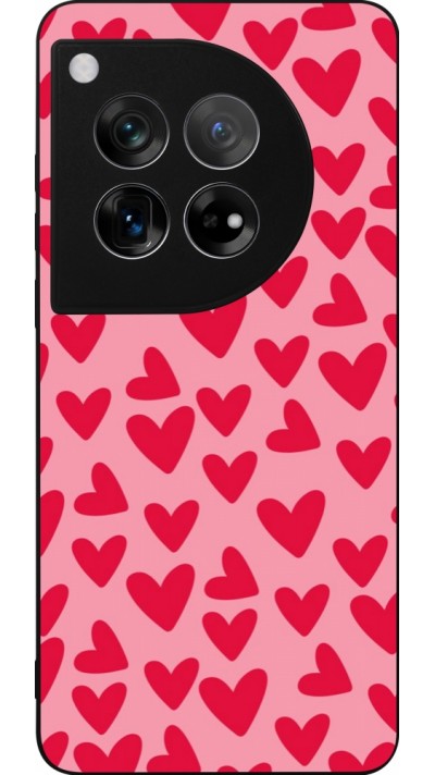 OnePlus 12 Case Hülle - Silikon schwarz Mom 2024 kleine Herzen