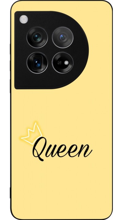 OnePlus 12 Case Hülle - Silikon schwarz Mom 2024 Queen