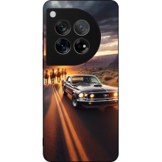 OnePlus 12 Case Hülle - Silikon schwarz Mustang 69 Grand Canyon