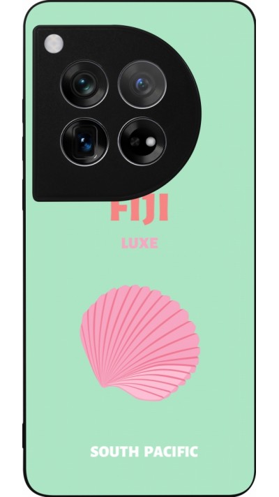 OnePlus 12 Case Hülle - Silikon schwarz Pop Summer Destination Fiji