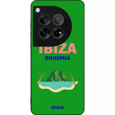 OnePlus 12 Case Hülle - Silikon schwarz Pop Summer Destination Ibiza