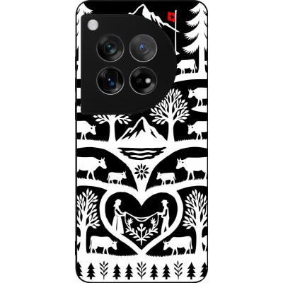 OnePlus 12 Case Hülle - Silikon schwarz Poya Schweiz 2 schwarz