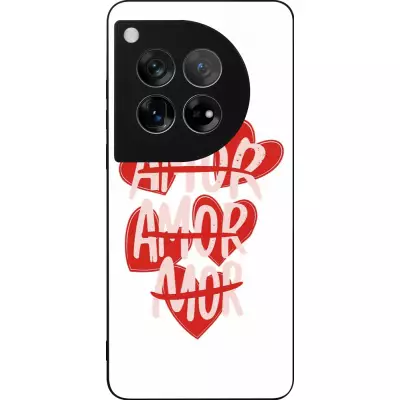 OnePlus 12 Case Hülle - Silikon schwarz Saint Valentines Day 26 Amor