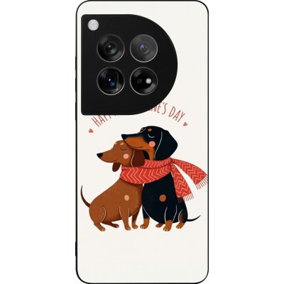 OnePlus 12 Case Hülle - Silikon schwarz Saint Valentines Day 26 Happy Valentine
