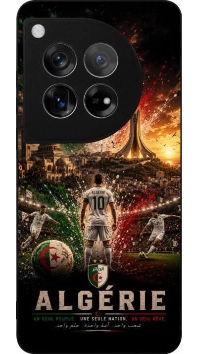 OnePlus 12 Case Hülle - Silikon schwarz Fussball Algerien splash 2026