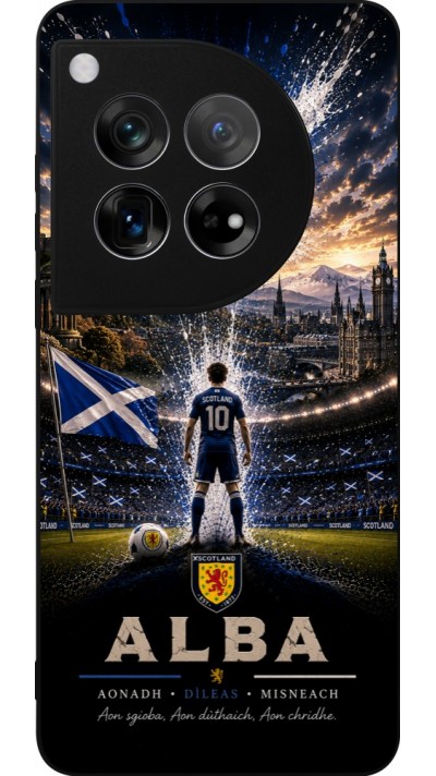 OnePlus 12 Case Hülle - Silikon schwarz Fussball Schottland splash 2026