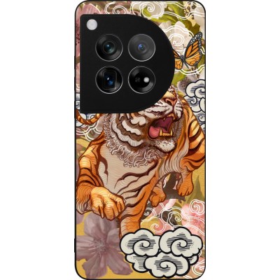 OnePlus 12 Case Hülle - Silikon schwarz Spring 23 japanese tiger