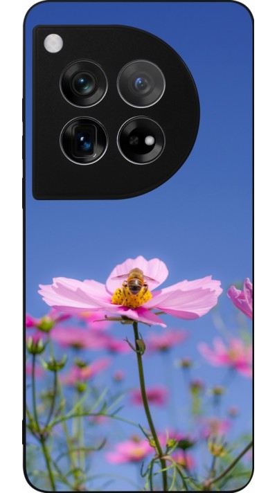 OnePlus 12 Case Hülle - Silikon schwarz Bee on a flower Spring 2026