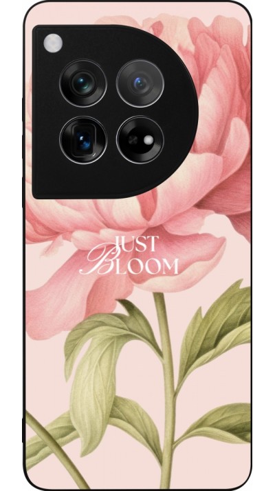OnePlus 12 Case Hülle - Silikon schwarz Just Bloom Spring 2026
