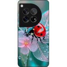 OnePlus 12 Case Hülle - Silikon schwarz Ladybird in bloom Spring 2026