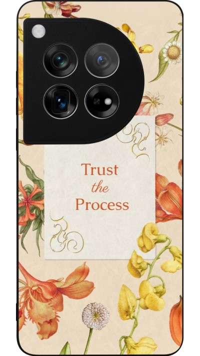 OnePlus 12 Case Hülle - Silikon schwarz Trust the process Spring 2026