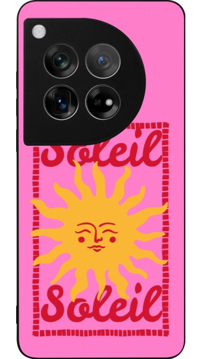 OnePlus 12 Case Hülle - Silikon schwarz Sun sun 2026